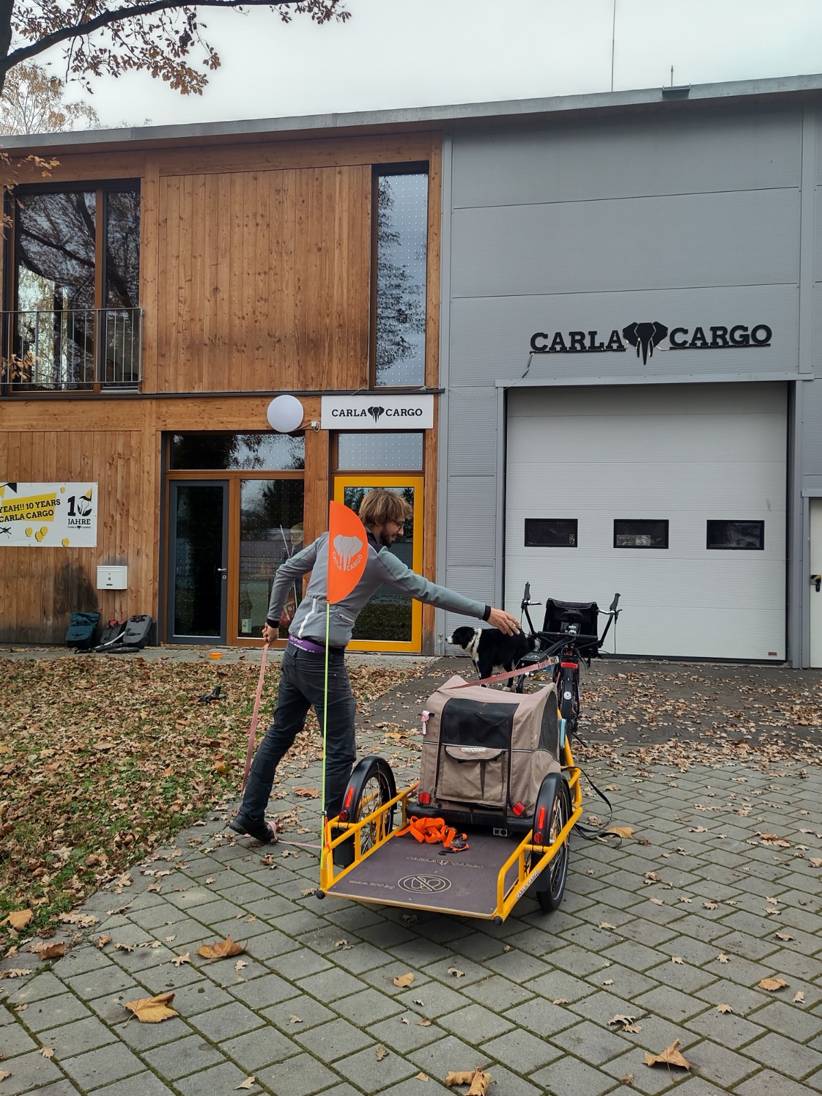 Notre remorque Carla Cargo récupérée en Allemagne