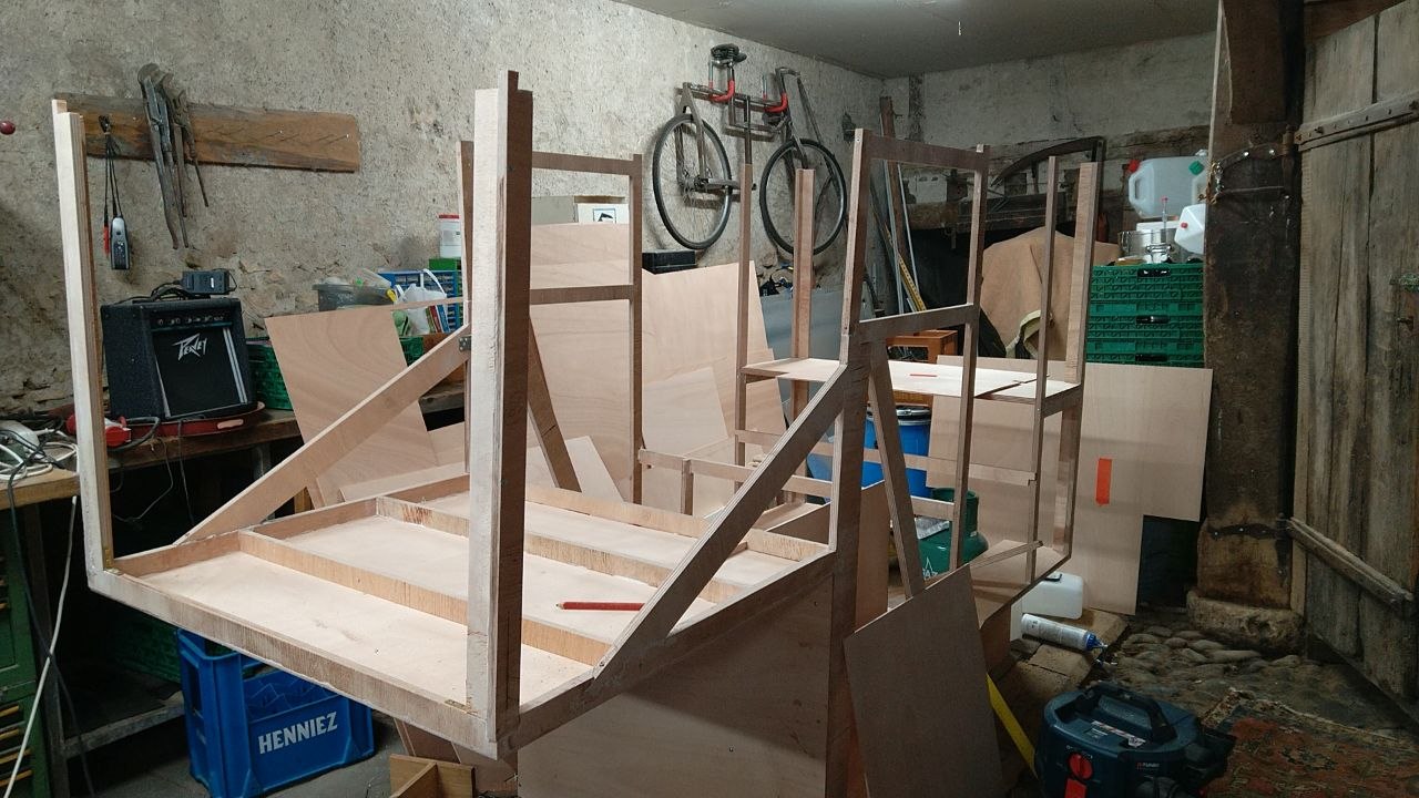 Construction de la vélo-roulotte - photo 4